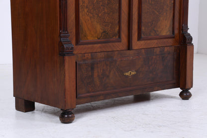 Wunderschöner Gründerzeit Kleiderschrank | Antik Schubladen Schrank Retro Wäscheschrank Aufbewahrung  Holz