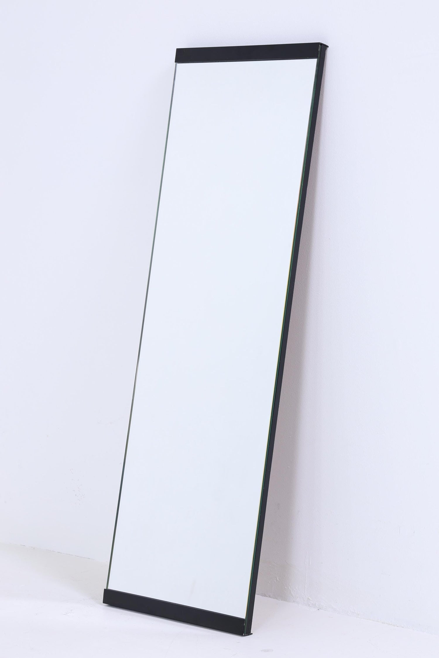 Vintage Spiegel 60er Jahre | Mid Century Hänge Spiegel Mirror Holz Retro Schräg Vintage