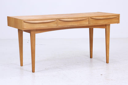 Wunderschöner Vintage Hellerau Schreibtisch der Serie 602 | Mid Century 60er Jahre Schubladen Arbeitstisch Bürotisch Tisch Retro Holz