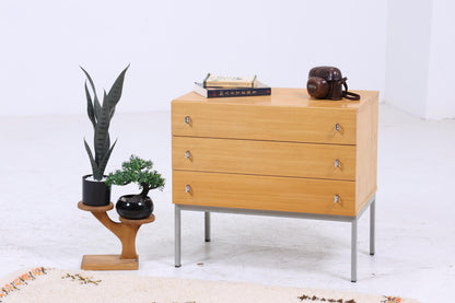 Vintage Mini Kommode 60er Jahre | Mid Century Schubladen Schrank | Retro Holz Aufbewahrung