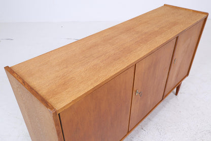 Vintage Sideboard 60er Jahre | Mid Century TV Board mit Fächern Retro Holz Aufbewahrung