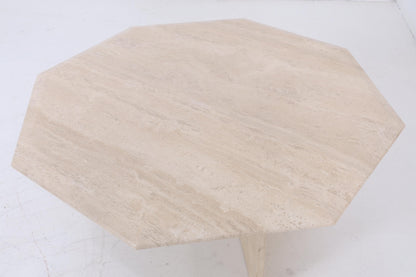 Wunderschöner Vintage Couchtisch aus Travertin | Mid Century Couchtisch Tisch Wohnzimmertisch 80er Jahre Retro Wohnzimmer