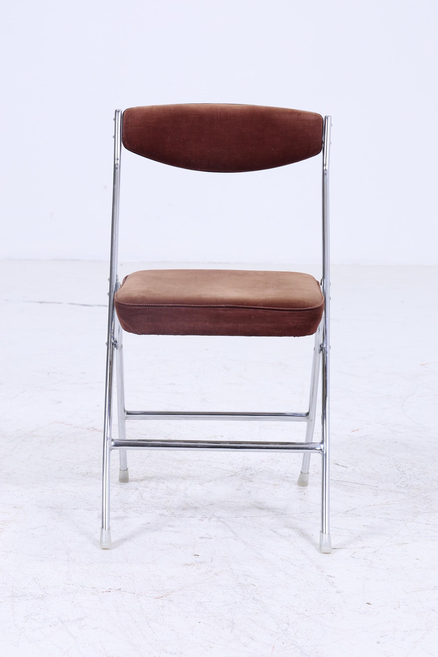 2 Vintage Chrom Klappstühle | Mid Century Stuhl 60er Jahre | Küchenstuhl 70er