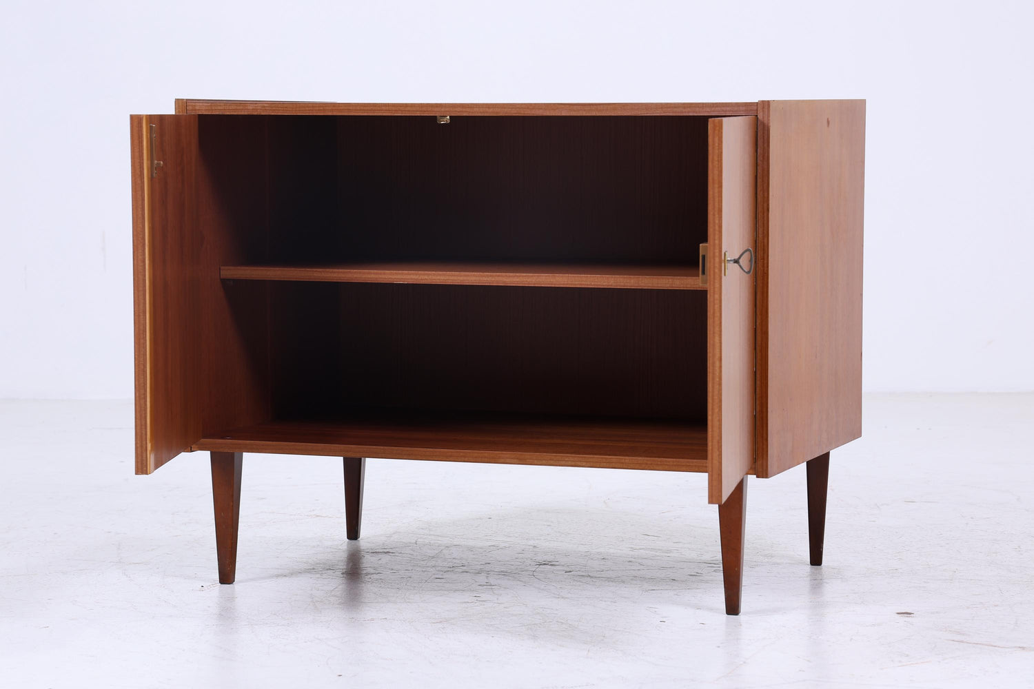 Wunderschöne Vintage Teak Kommode 60er | Mid Century Schrank | Retro Holz Aufbewahrung