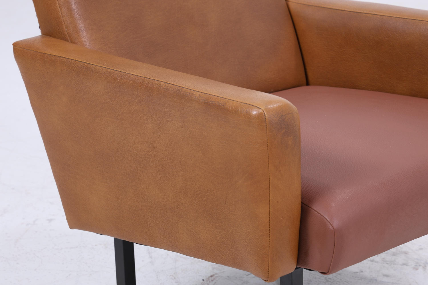 Vintage Leder Sessel aus den 60ern | Mid Century Lounge Chair Sessel Retro 70er