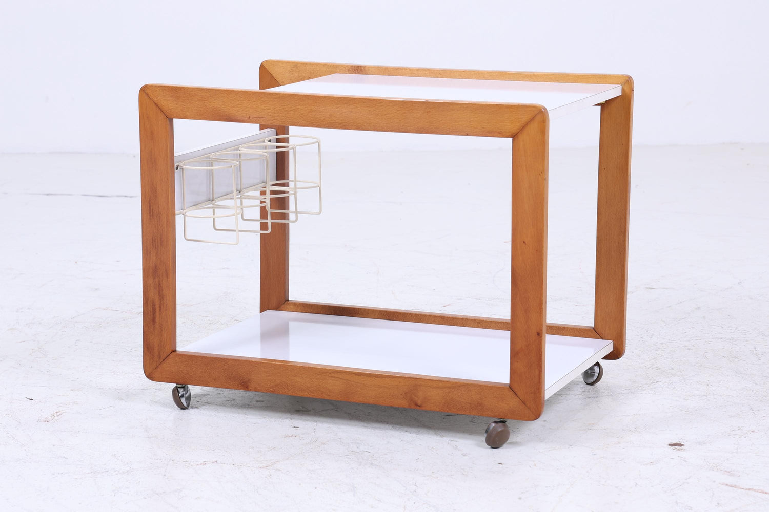 Vintage Servierwagen aus den 60ern | Mid Century Tisch Telefontisch Beistelltisch Retro