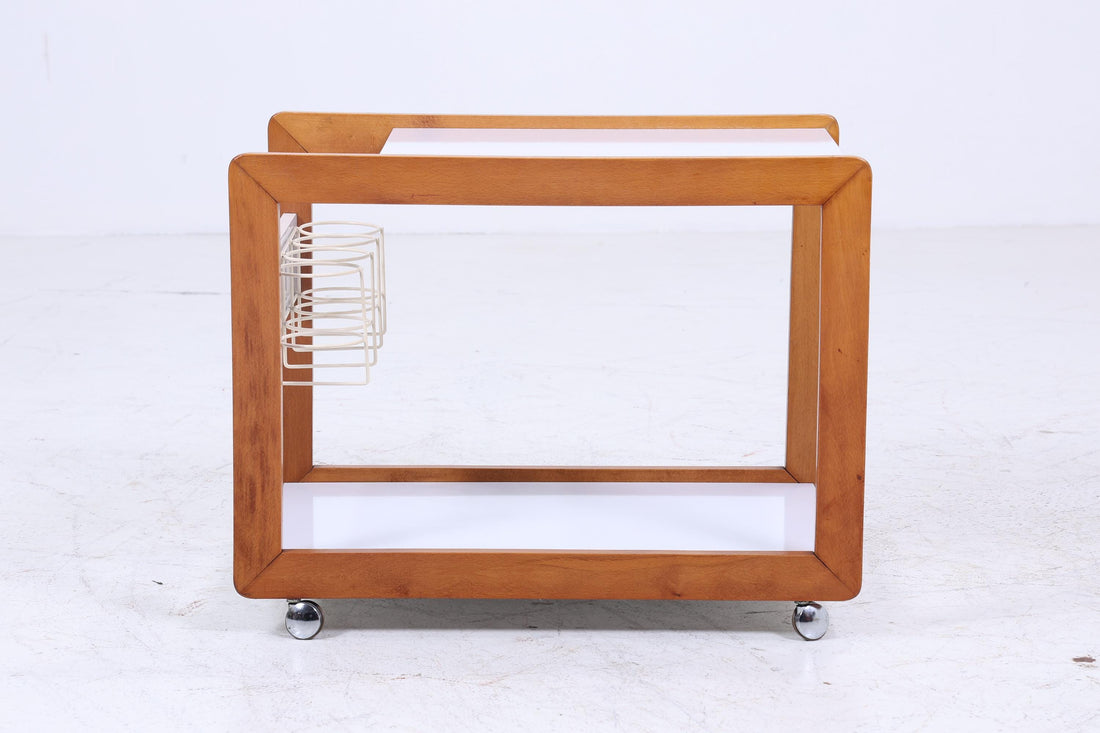 Vintage Servierwagen aus den 60ern | Mid Century Tisch Telefontisch Beistelltisch Retro