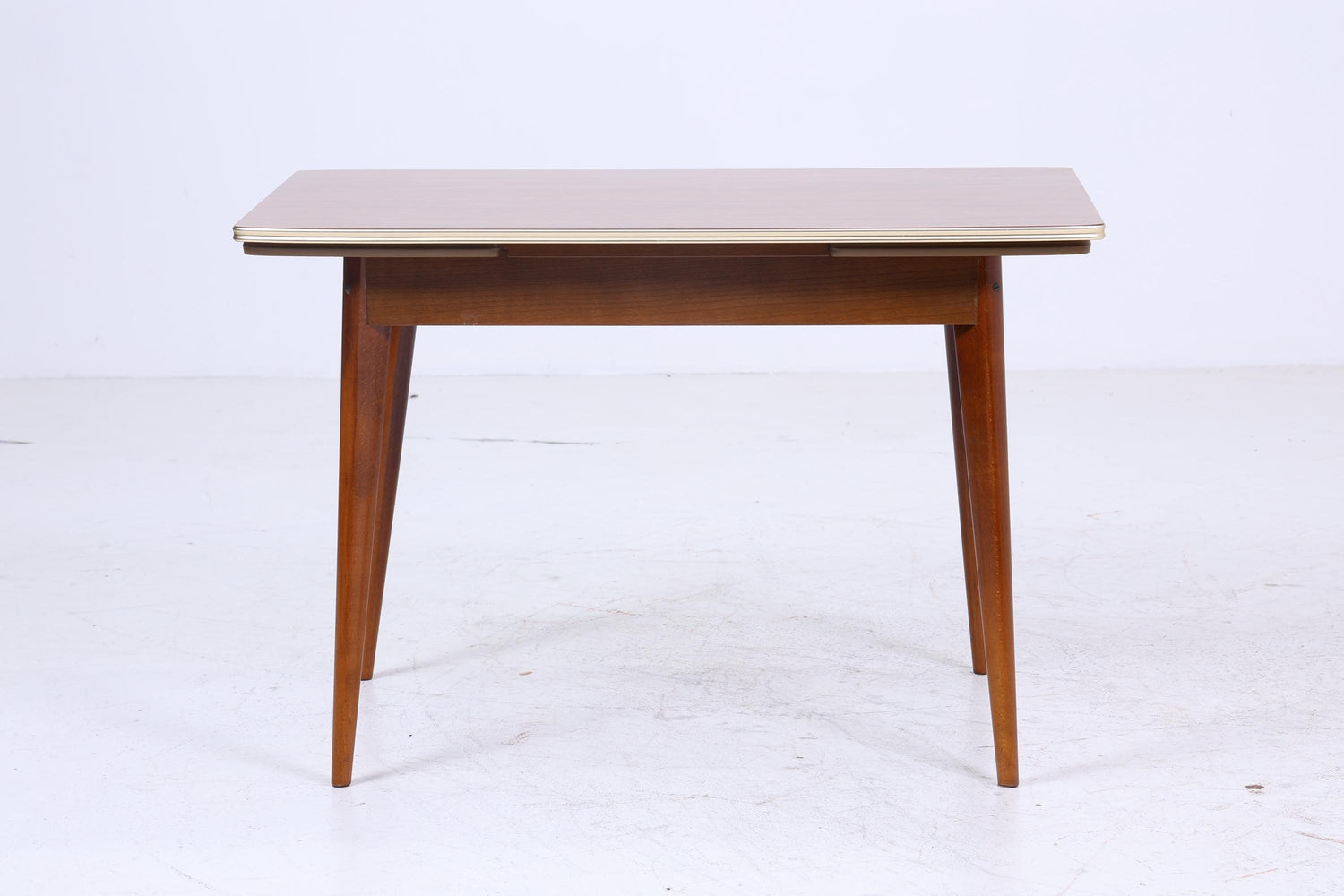 Vintage Küchentisch 60er Jahre | Mid Century Esstisch Ausziehbarer Tisch Retro 70er Holz