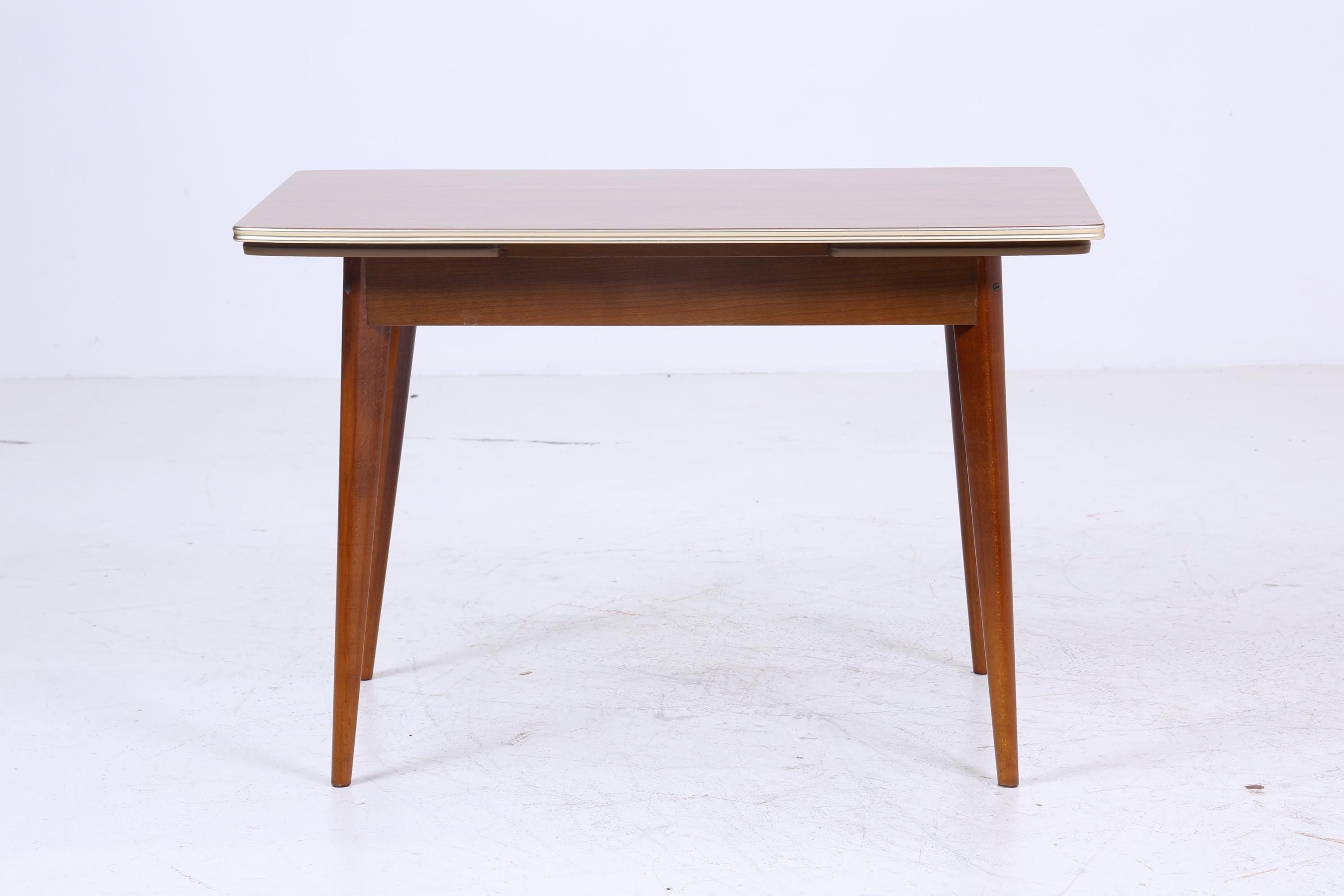 Vintage Küchentisch 60er Jahre | Mid Century Esstisch Ausziehbarer Tisch Retro 70er Holz