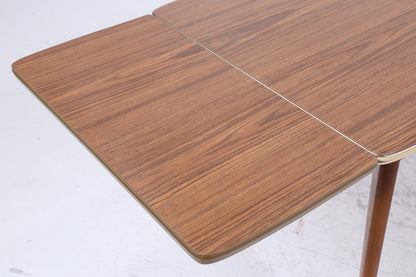 Vintage Küchentisch 60er Jahre | Mid Century Esstisch Ausziehbarer Tisch Retro 70er Holz
