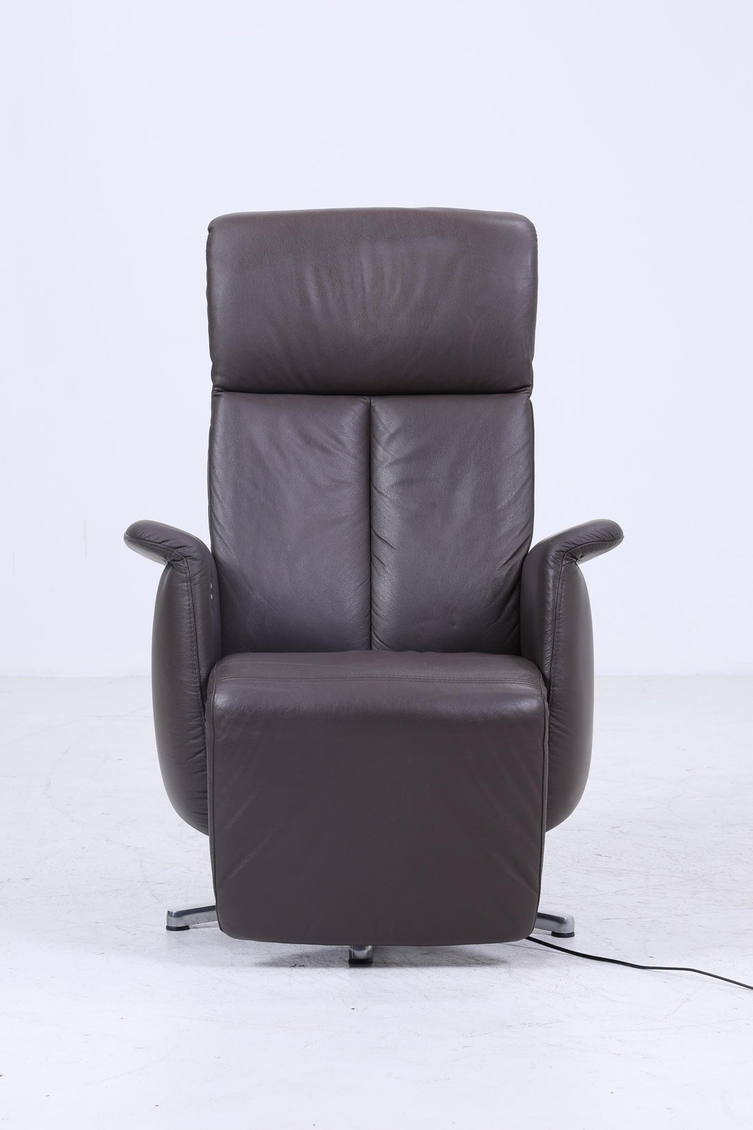 Vintage Ewald Schillig Fernsehsessel Modell Moviestar | Retro Relaxsessel mit Armlehnen | Mid Century Lounge Chair aus Leder