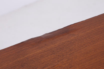 Vintage Teak Sideboard 60er Jahre | Mid Century TV Board mit Schubladen &amp; Fächern Retro Holz Aufbewahrung