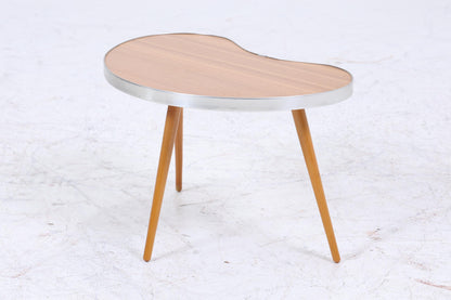 Vintage Nierentisch | Mid Century Blumentisch | Beistelltische Olivgrün 60er Jahre