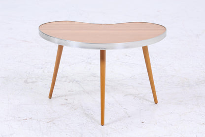 Vintage Nierentisch | Mid Century Blumentisch | Beistelltische Olivgrün 60er Jahre