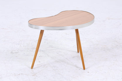 Vintage Nierentisch | Mid Century Blumentisch | Beistelltische Olivgrün 60er Jahre
