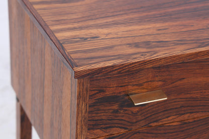 Vintage Schubladen Kommode | Mid Century Schubladen Nachttsich | Retro 60er Jahre Palisander Aufbewahrung