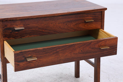 Vintage Schubladen Kommode | Mid Century Schubladen Nachttsich | Retro 60er Jahre Palisander Aufbewahrung