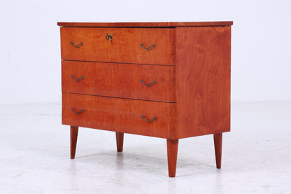 Vintage Schubladen Kommode | Mid Century Schubladen Schrank | Holz Aufbewahrung 60er Jahre