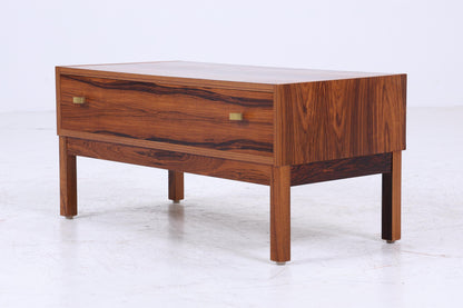 Vintage Schubladen Kommode | Mid Century Schubladen Schrank | Retro 60er Jahre Palisander Aufbewahrung