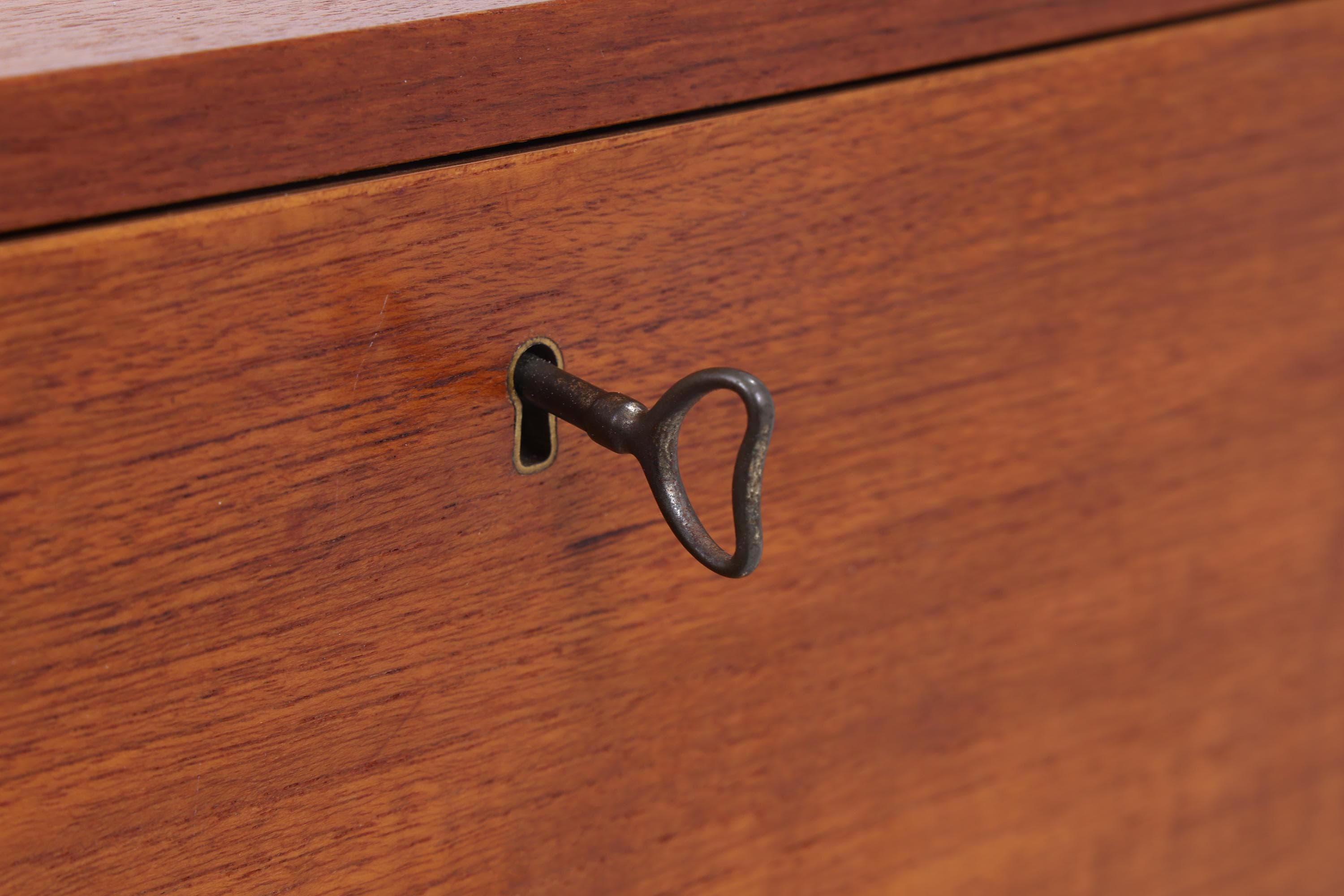 Wundervolle Teak Mid Century Kommode | Vintage Schubladen Schrank Holz Aufbewahrung 60er 70er