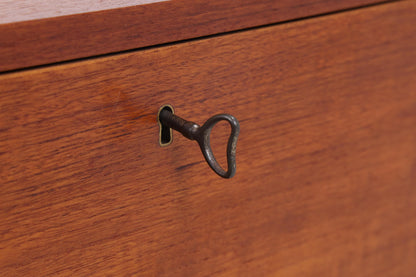 Wundervolle Teak Mid Century Kommode | Vintage Schubladen Schrank Holz Aufbewahrung 60er 70er