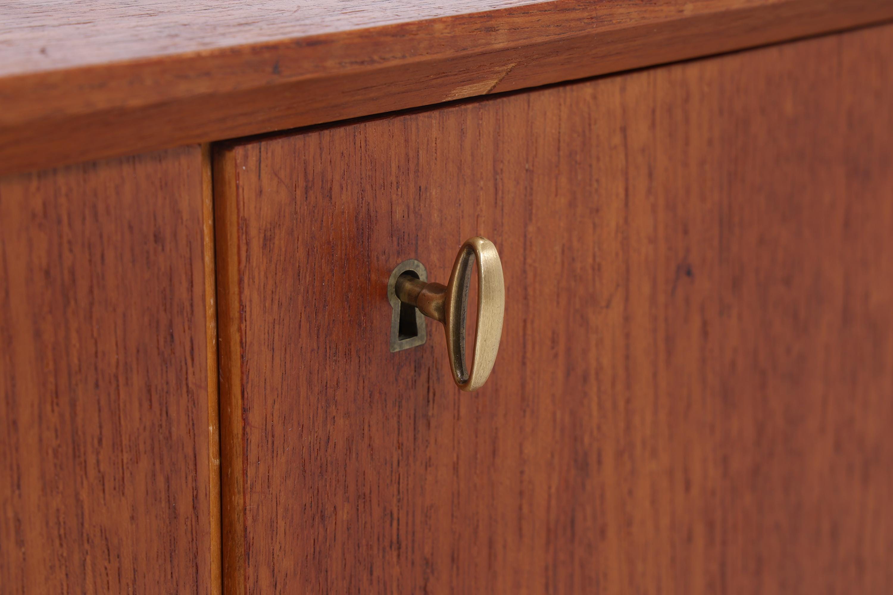 Wundervolle Teak Mid Century Kommode | Vintage Schubladen Schrank Holz Aufbewahrung 60er Jahre