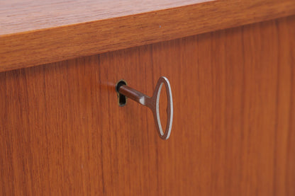 Vintage Teak Kommode | Mid Century Schubladen Schrank Holz Aufbewahrung 60er Jahre