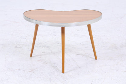 Vintage Nierentisch | Mid Century Blumentisch | Beistelltische Olivgrün 60er Jahre