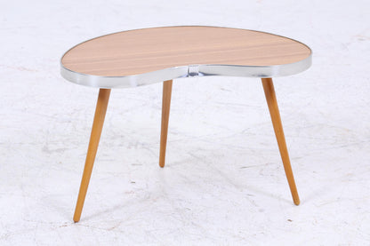 Vintage Nierentisch | Mid Century Blumentisch | Beistelltische Olivgrün 60er Jahre
