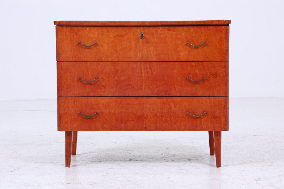 Vintage Schubladen Kommode | Mid Century Schubladen Schrank | Holz Aufbewahrung 60er Jahre