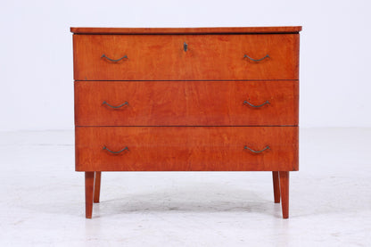 Vintage Schubladen Kommode | Mid Century Schubladen Schrank | Holz Aufbewahrung 60er Jahre