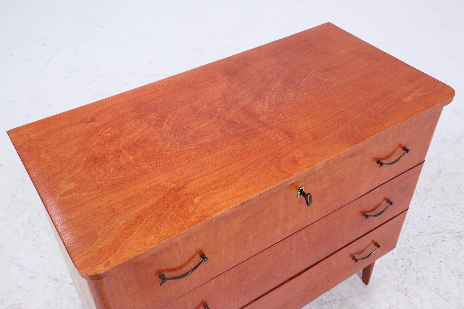 Vintage Schubladen Kommode | Mid Century Schubladen Schrank | Holz Aufbewahrung 60er Jahre