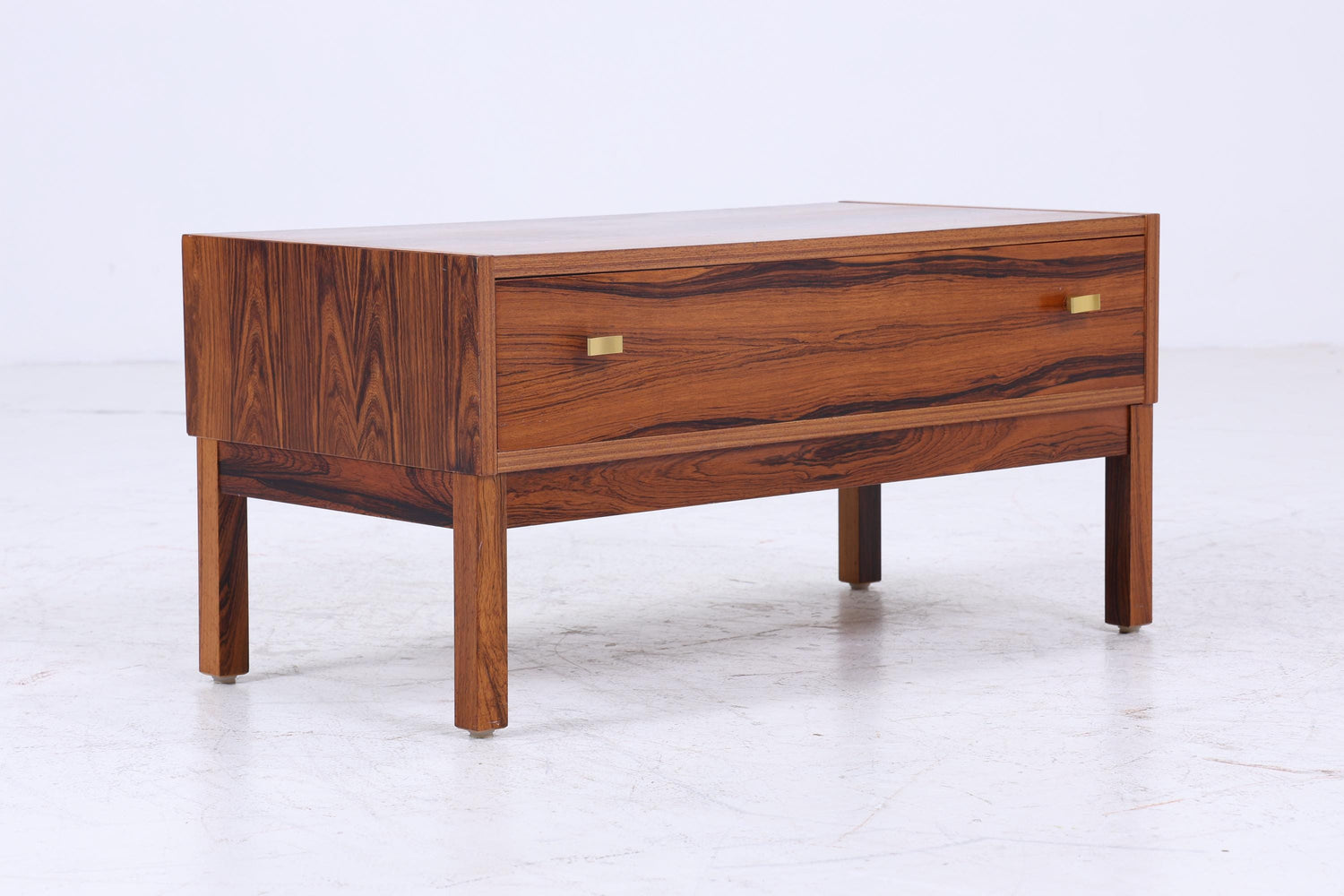 Vintage Schubladen Kommode | Mid Century Schubladen Schrank | Retro 60er Jahre Palisander Aufbewahrung