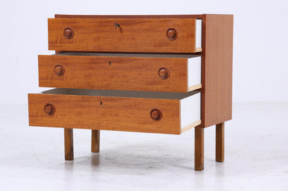 Wundervolle Teak Mid Century Kommode | Vintage Schubladen Schrank Holz Aufbewahrung 60er 70er