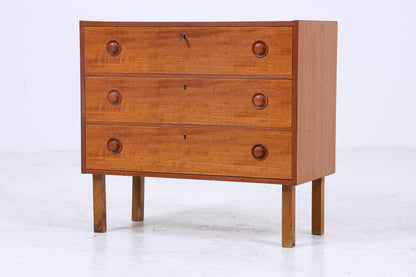 Wundervolle Teak Mid Century Kommode | Vintage Schubladen Schrank Holz Aufbewahrung 60er 70er
