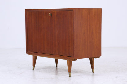 Wundervolle Teak Mid Century Kommode | Vintage Schubladen Schrank Holz Aufbewahrung 60er Jahre