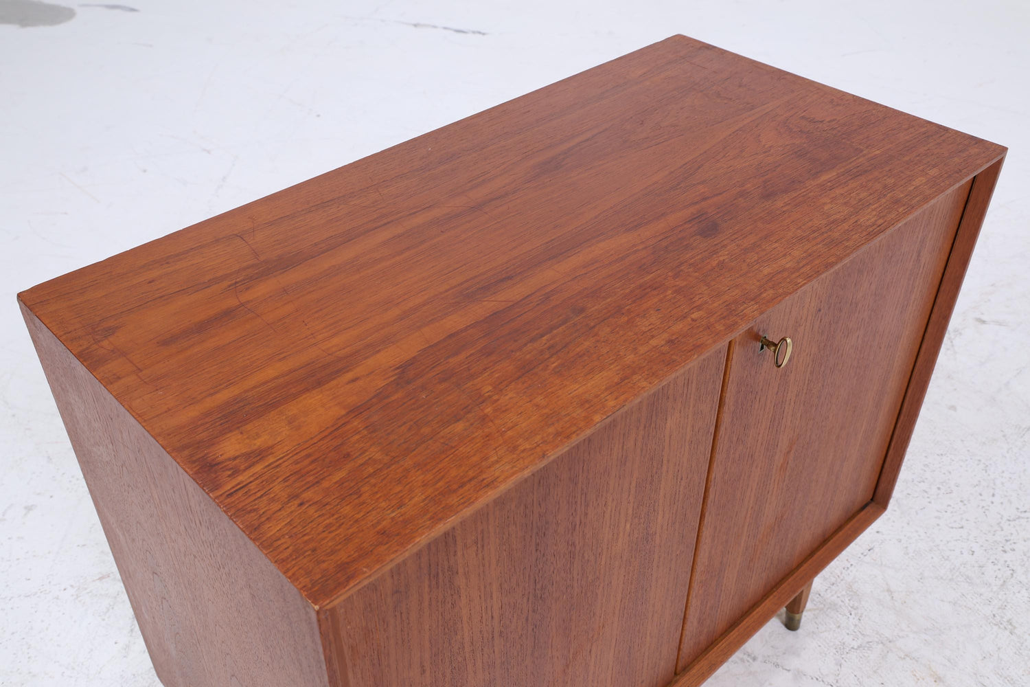 Wundervolle Teak Mid Century Kommode | Vintage Schubladen Schrank Holz Aufbewahrung 60er Jahre