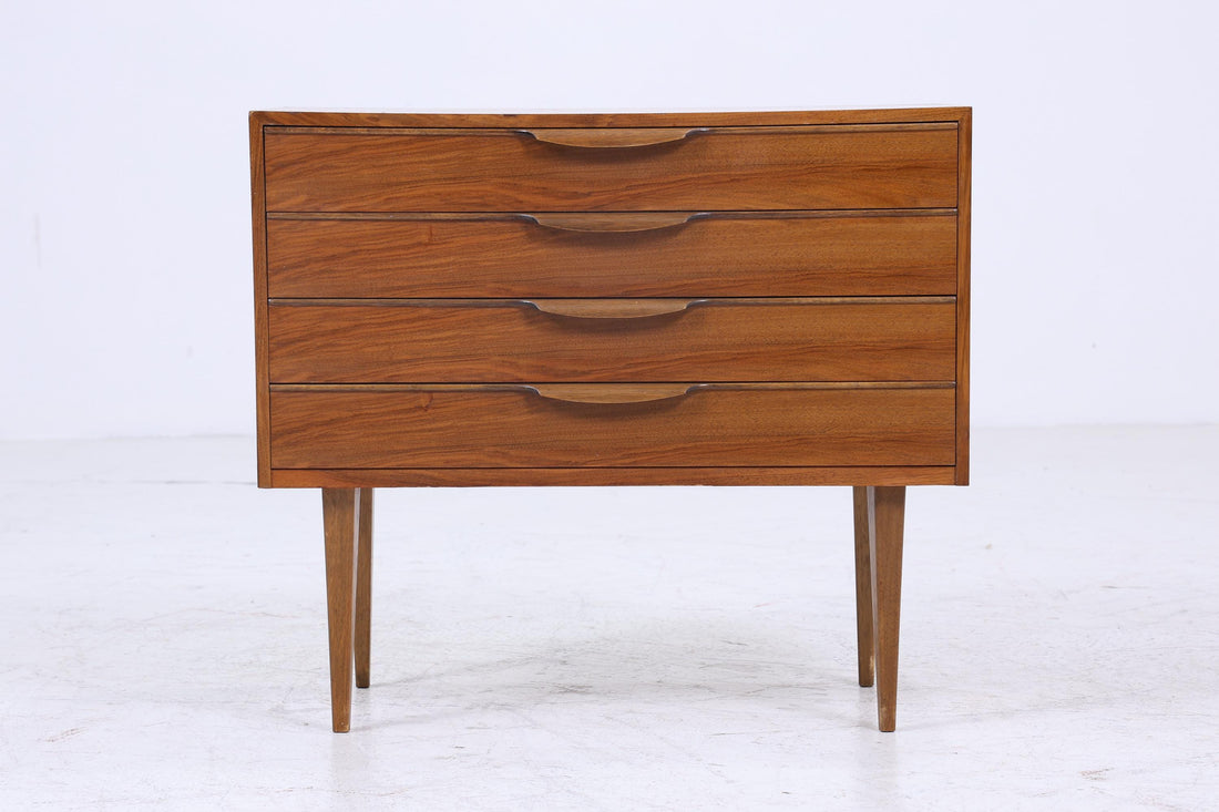 Vintage Teak Kommode | Mid Century Schubladen Schrank Holz Aufbewahrung 60er Jahre