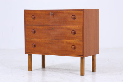 Wunderschöne Vintage Teak Kommode | Mid Century Schubladen Schrank Holz Aufbewahrung 60er Jahre