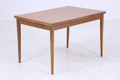 Wunderschöner Mid-Century Esstisch | Vintage Ausziehbarer Küchentisch 1960er Holz