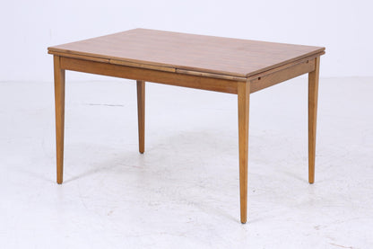 Wunderschöner Mid-Century Esstisch | Vintage Ausziehbarer Küchentisch 1960er Holz
