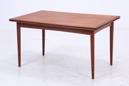 Originaler Teak Esstisch Danish Design | Mid-Century Ausziehbarer Vintage Küchentisch 1960er Teak Holz