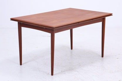 Originaler Teak Esstisch Danish Design | Mid-Century Ausziehbarer Vintage Küchentisch 1960er Teak Holz