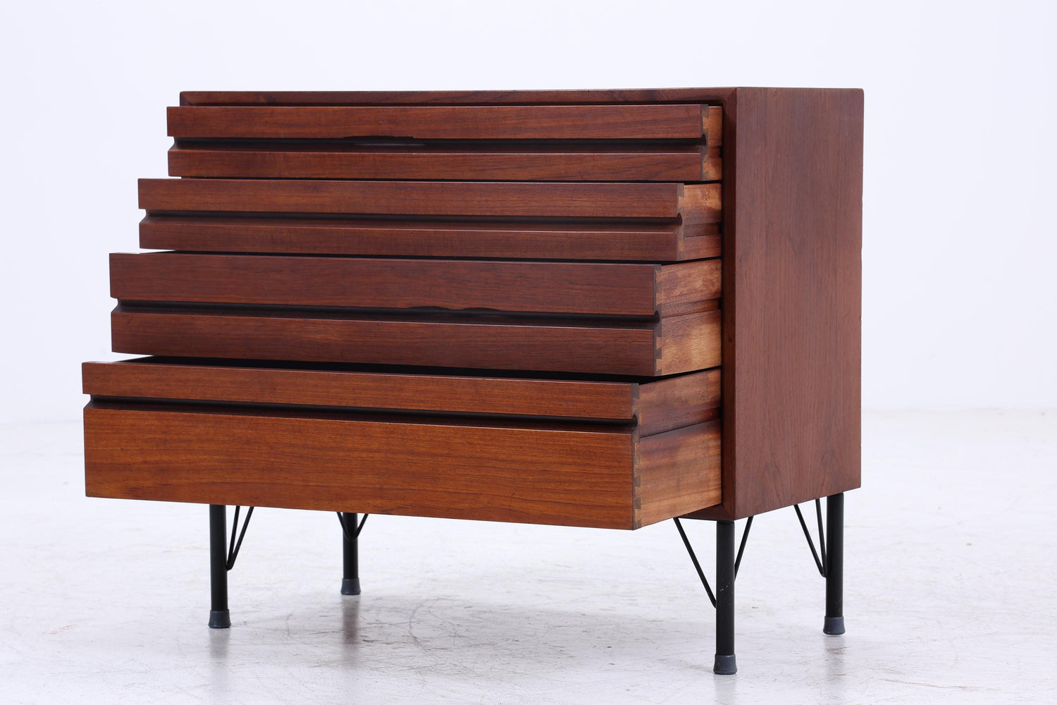 Vintage Teak Kommode  von Poul Cadovius | Mid Century Schubladen Schrank Holz Aufbewahrung 60er Jahre