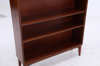 Vintage Mahagoni Bücherregal | Mid Century Regal | 60er Retro Holz Aufbewahrung