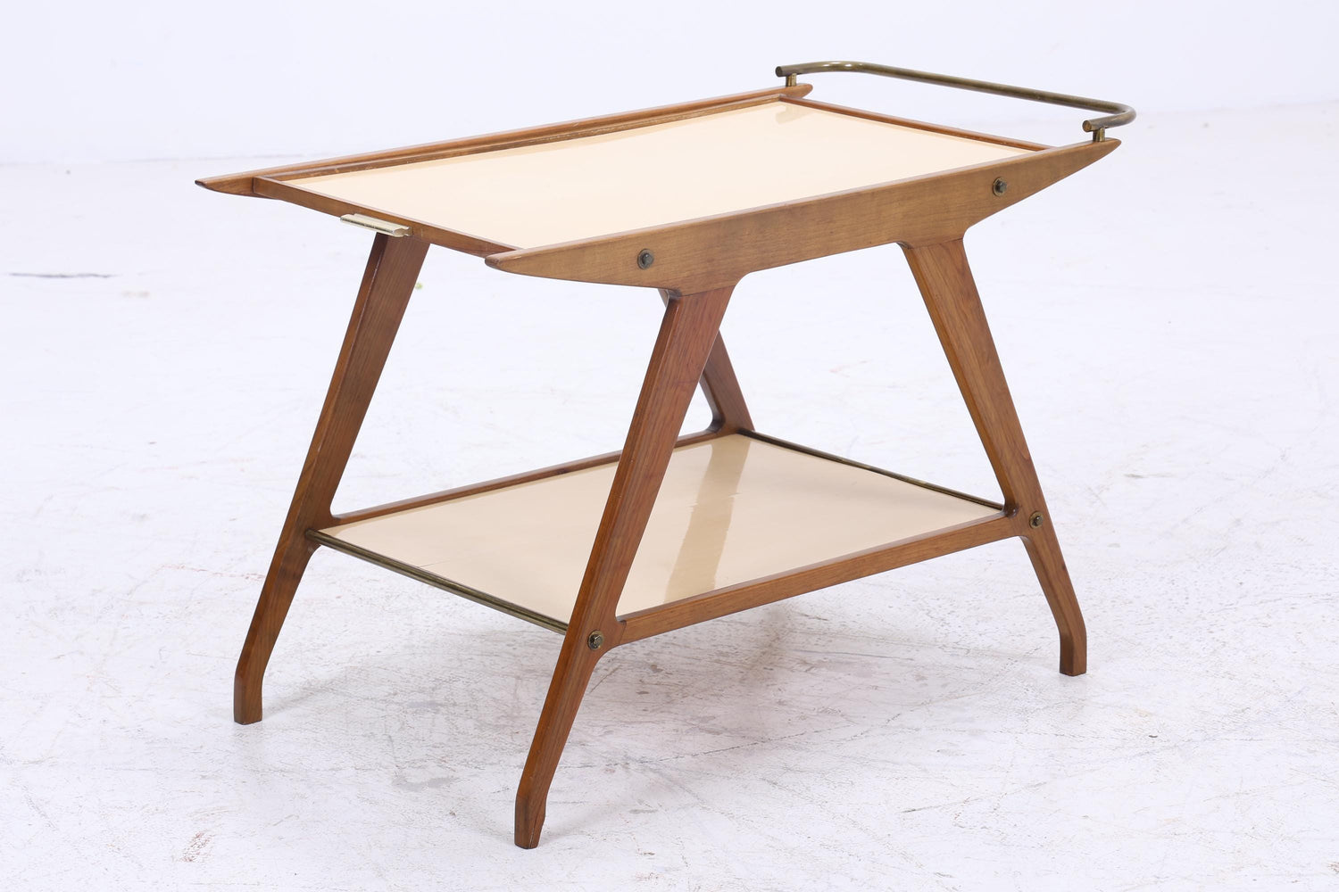 Vintage Beistelltisch  | Mid Century Couchtisch Tisch Telefontisch 60er Jahre Retro Wohnzimmer