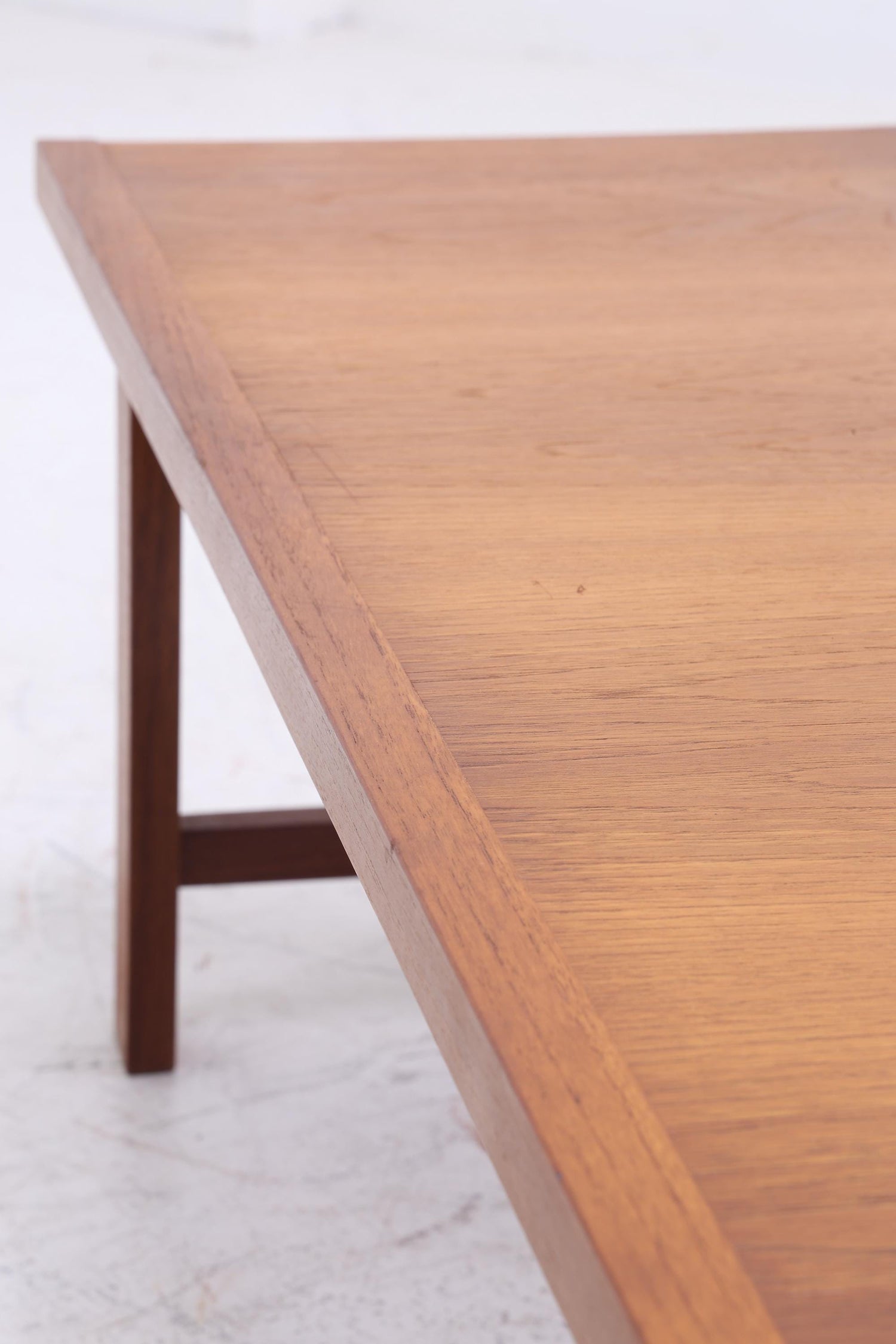 Wunderschöner Vintage Teak Couchtisch | Mid Century Beistelltisch Tisch Telefontisch 60er Jahre Retro Wohnzimmer
