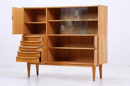 Hellerau Vintage Vitrine | Mid Century Highboard Serie 602 Franz Ehrlich Schrankwand Schrank Aufbewahrung