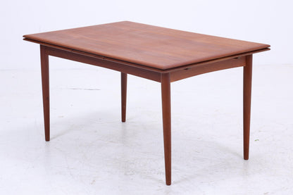 Originaler Teak Esstisch Danish Design | Mid-Century Ausziehbarer Vintage Küchentisch 1960er Teak Holz