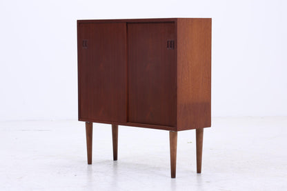 Wundervolle Teak Mid Century Kommode von Poul Cadovius | Vintage Schiebetüren Schrank Holz Aufbewahrung 60er Jahre